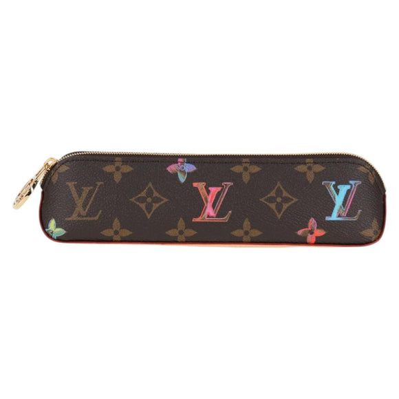 LOUIS VUITTON Monogram Trousse Elizabeth Pen Case GI0907 LV Auth 138966AM