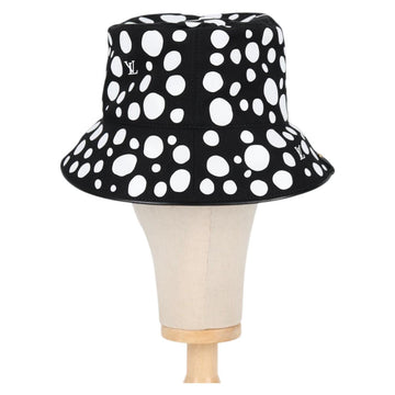 LOUIS VUITTON LVxYK Reversible Chapeau Infinity Hat Black M7072S Auth 138968AM - 0