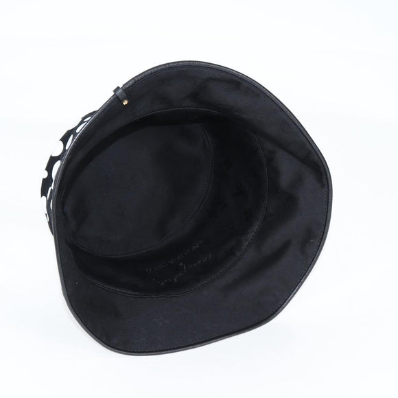 LOUIS VUITTON LVxYK Reversible Chapeau Infinity Hat Black M7072S Auth 138968SAM