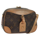 LOUIS VUITTON Monogram Deauville MINI Shoulder Bag M45528 LV Auth 138969-1