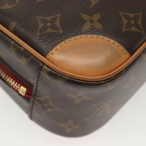 LOUIS VUITTON Monogram Deauville MINI Shoulder Bag M45528 LV Auth 138969