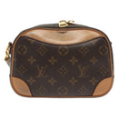 LOUIS VUITTON Monogram Deauville MINI Shoulder Bag M45528 LV Auth 138969-2
