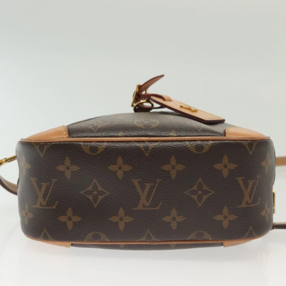 LOUIS VUITTON Monogram Deauville MINI Shoulder Bag M45528 LV Auth 138969