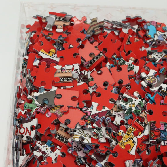 LOUIS VUITTON Jigsaw Puzzle 200th Anniversary Building blocks GI0638 Auth 138970