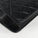 CHANEL Matelasse Double Turn Lock Coco Chain Bag Lamb Skin CC Auth 138976SA-18