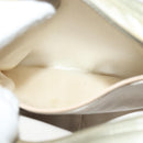 CHANEL Matelasse Chain Shoulder Bag Lamb Skin Champagne Gold CC Auth 138978-21