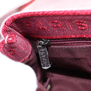 CHANEL Matelasse Chain Shoulder Bag Leather Pink CC Auth 138985A-26