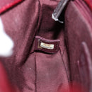 CHANEL Matelasse Chain Shoulder Bag Leather Pink CC Auth 138985A-12