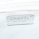 CHANEL Matelasse Camellia Chain Bag Tweed Multicolor Silver CC Auth 138988A-22