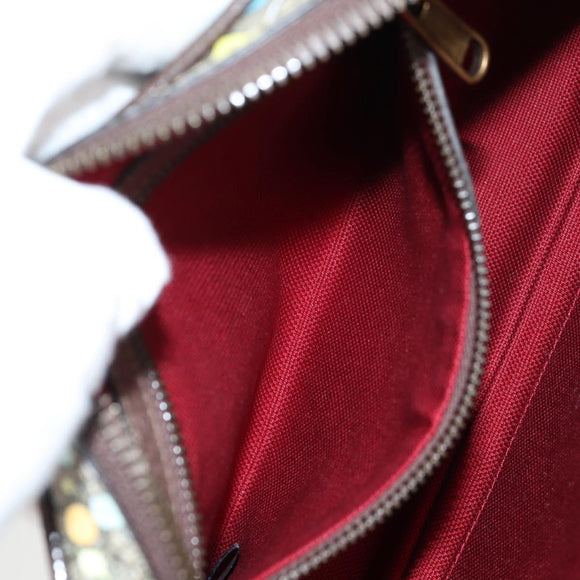 GUCCI GG Supreme Disney Collaboration Waist Bag PVC Beige 602695 Auth 138991A