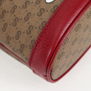 GUCCI Micro GG Supreme Doraemon Collaboration Bag PVC Beige 647801 Auth 138992SAM-15