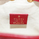 GUCCI Micro GG Supreme Doraemon Collaboration Bag PVC Beige 647801 Auth 138992SAM-19