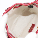 GUCCI Micro GG Supreme Doraemon Collaboration Bag PVC Beige 647801 Auth 138992A-11