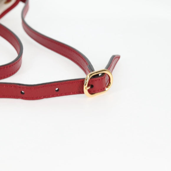 GUCCI Micro GG Supreme Doraemon Collaboration Bag PVC Beige 647801 Auth 138992A