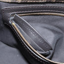 FENDI Zucca Canvas Mamma bucket Shoulder Bag Sequin 2way Brown Gold Auth 138993A-26