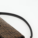 FENDI Zucca Canvas Mamma bucket Shoulder Bag Sequin 2way Brown Gold Auth 138993A-8