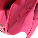 CHANEL Matelasse Chain Shoulder Bag Enamel Pink Gold CC Auth 138996SAM-24