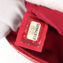 CHANEL Matelasse Chain Shoulder Bag Enamel Pink Gold CC Auth 138996A-27