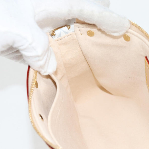 LOUIS VUITTON Monogram Multicolor LV × TM Pochette Pouch M13404 Auth 138997S