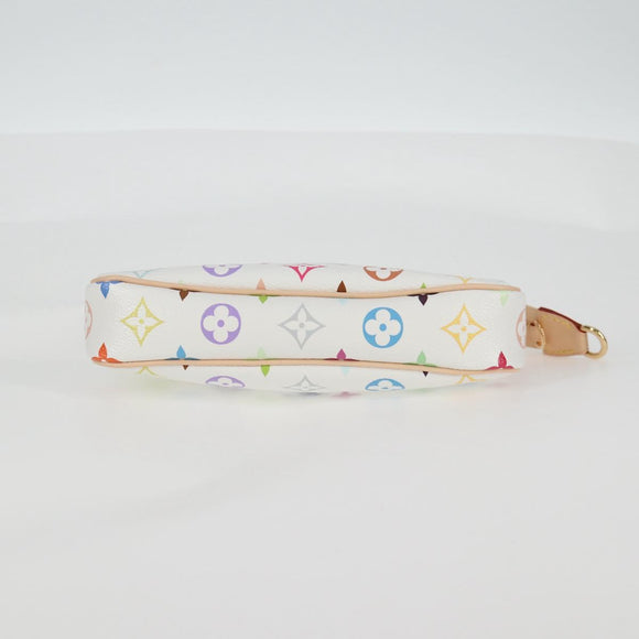 LOUIS VUITTON Monogram Multicolor LV × TM Pochette Pouch M13404 Auth 138997S