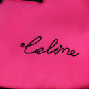 CELINE Short Sleeved T Shirt Rayon Pink Auth 138998-7