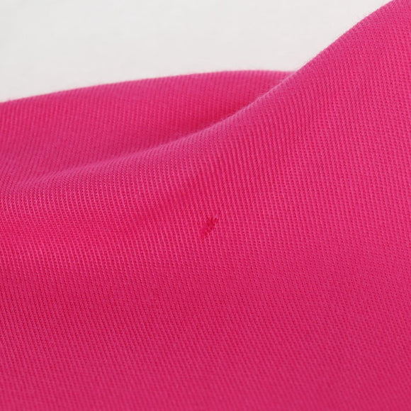 CELINE Short Sleeved T Shirt Rayon Pink Auth 138998