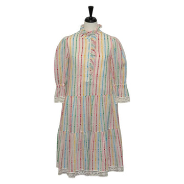 GUCCI Pne Piece Cotton Multicolor Auth 138999