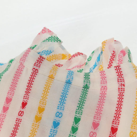 GUCCI Pne Piece Cotton Multicolor Auth 138999