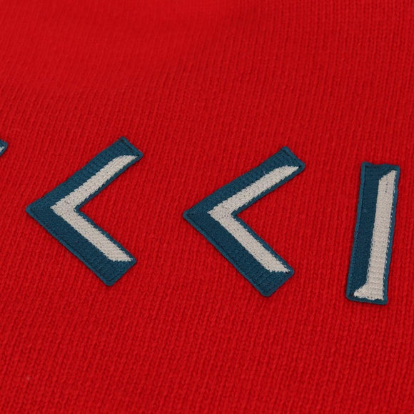 GUCCI Disney Collaboration Knitted Fabrics Tops Wool XL Red Auth 139000