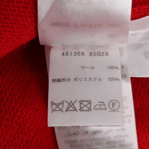 GUCCI Disney Collaboration Knitted Fabrics Tops Wool XL Red Auth 139000