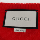 GUCCI Disney Collaboration Knitted Fabrics Tops Wool XL Red Auth 139000-6