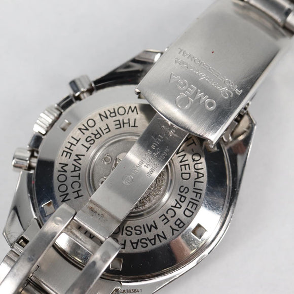 OMEGA Professional Moonwatch Watches metal Silver Auth 139002M