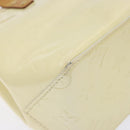 LOUIS VUITTON Monogram Vernis Reade PM Hand Bag Perle M91336 LV Auth 139003-16