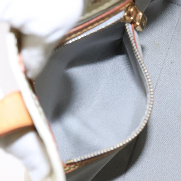 LOUIS VUITTON Monogram Vernis Reade PM Hand Bag Perle M91336 LV Auth 139003