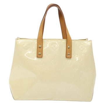 LOUIS VUITTON Monogram Vernis Reade PM Hand Bag Perle M91336 LV Auth 139003 - 0