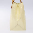 LOUIS VUITTON Monogram Vernis Reade PM Hand Bag Perle M91336 LV Auth 139003-3