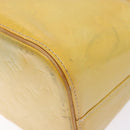 LOUIS VUITTON Monogram Vernis Houston Hand Bag Gris M91053 LV Auth 139004-15