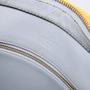 LOUIS VUITTON Monogram Vernis Houston Hand Bag Gris M91053 LV Auth 139004-19