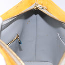 LOUIS VUITTON Monogram Vernis Houston Hand Bag Gris M91053 LV Auth 139004-20