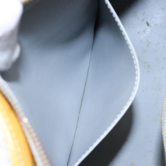 LOUIS VUITTON Monogram Vernis Houston Hand Bag Gris M91053 LV Auth 139004