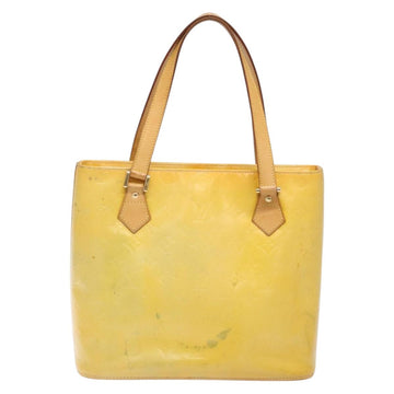 LOUIS VUITTON Monogram Vernis Houston Hand Bag Gris M91053 LV Auth 139004 - 0