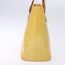 LOUIS VUITTON Monogram Vernis Houston Hand Bag Gris M91053 LV Auth 139004-3