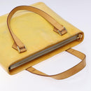 LOUIS VUITTON Monogram Vernis Houston Hand Bag Gris M91053 LV Auth 139004-6