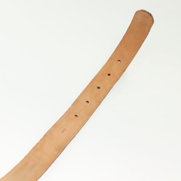 LOUIS VUITTON Monogram Denim Ceinture Belt Blue M6921U LV Auth 139005