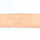 LOUIS VUITTON Monogram Denim Ceinture Belt Blue M6921U LV Auth 139005-11