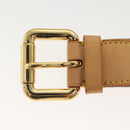 LOUIS VUITTON Monogram Denim Ceinture Belt Blue M6921U LV Auth 139005-6