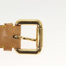 LOUIS VUITTON Monogram Denim Ceinture Belt Blue M6921U LV Auth 139005-7