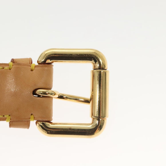 LOUIS VUITTON Monogram Denim Ceinture Belt Blue M6921U LV Auth 139005