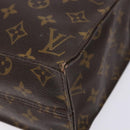 LOUIS VUITTON Monogram Sac Plat Hand Bag M51140 LV Auth 139007-9