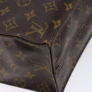 LOUIS VUITTON Monogram Sac Plat Hand Bag M51140 LV Auth 139007-16